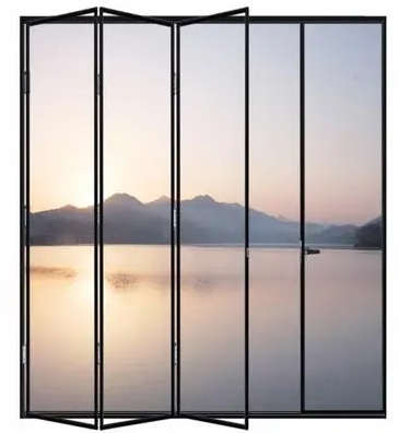 济南极窄折叠门